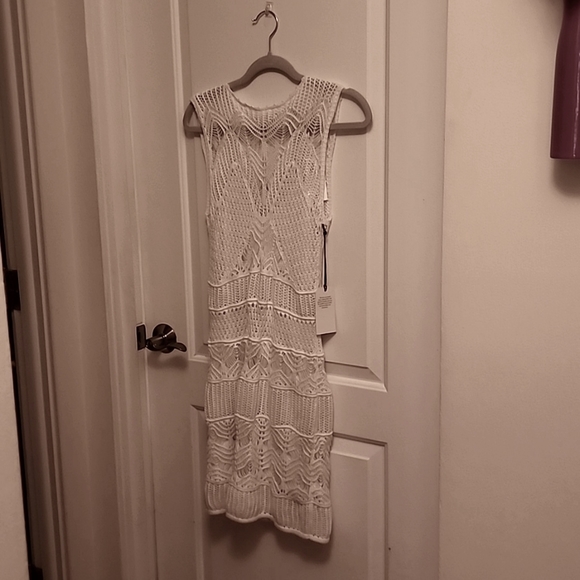 NWT Abercrombie & Fitch Knit Dress, Size S, Off White/Cream - Picture 1 of 3